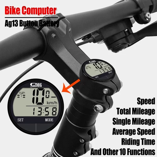 Ordenador multifuncional para bicicleta